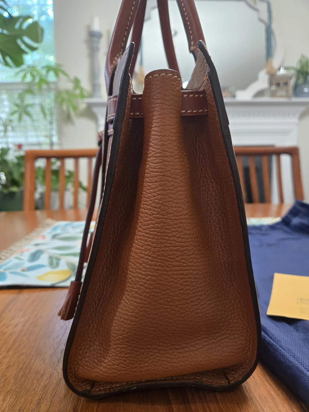 Dooney & Bourke structured satchel